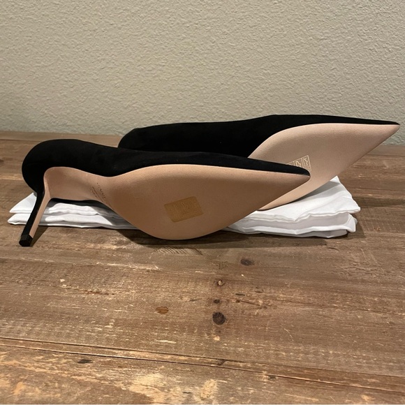 Jimmy Choo Black Love 85 Suede Pumps - 38.5 - Picture 12 of 14